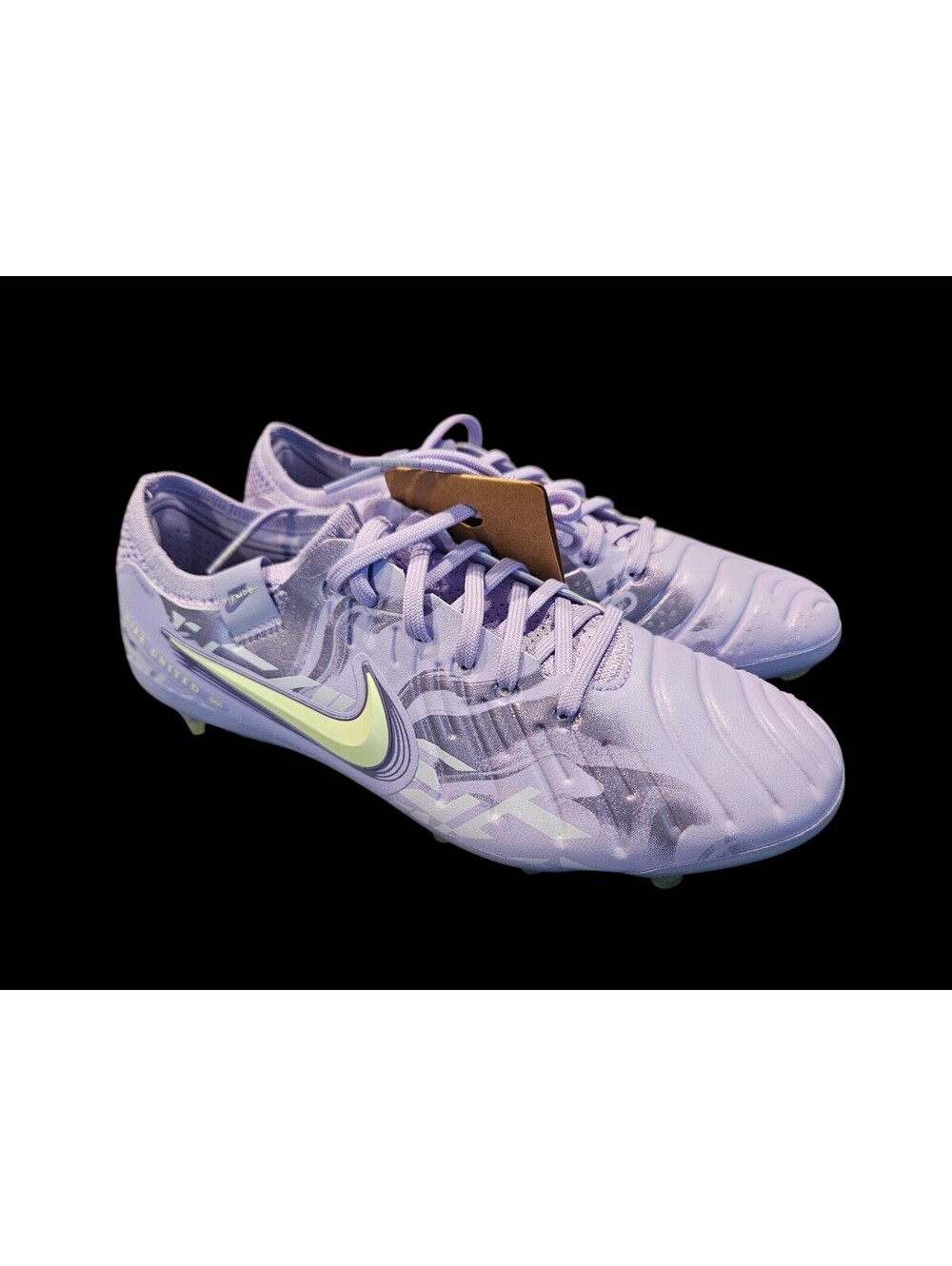 Nike Legend 10 Elite Firm Ground Soccer Cleats Purple Men 5 Wmn 6.5 HF1592-500